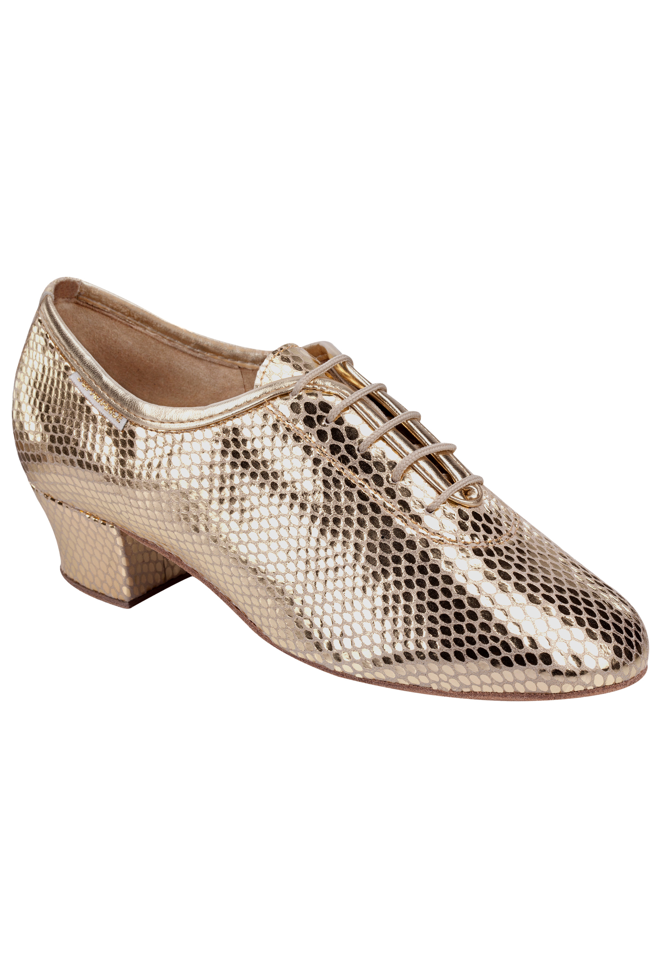 Supadance 1026-Gold Embossed Leather