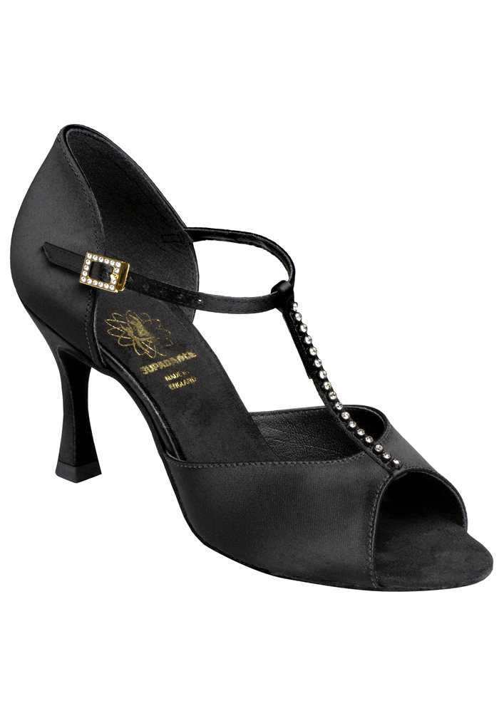 Supadance 1029-Black Satin