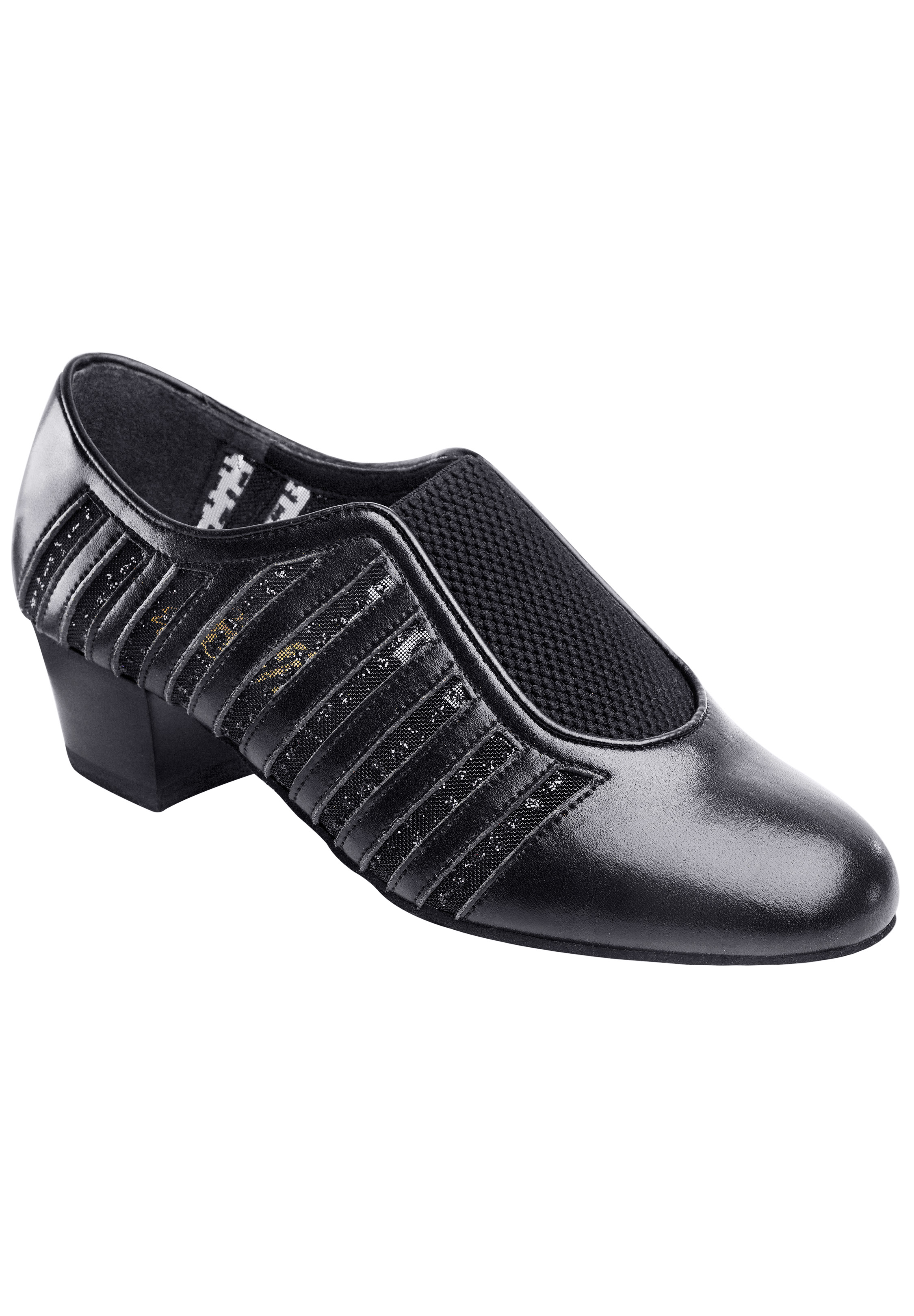 Supadance 1047-Black Leather Tetris