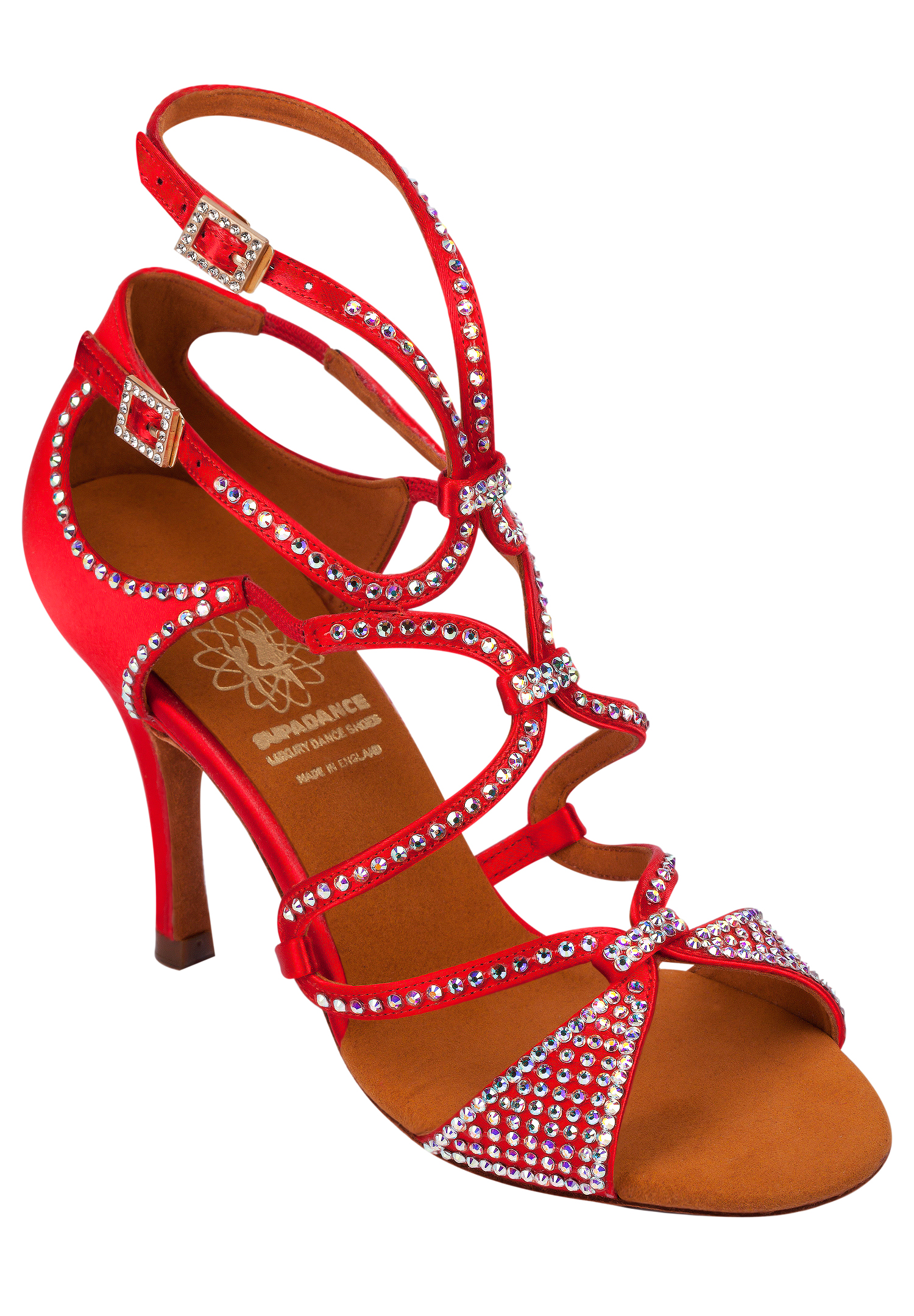 Supadance 1082-Red Satin