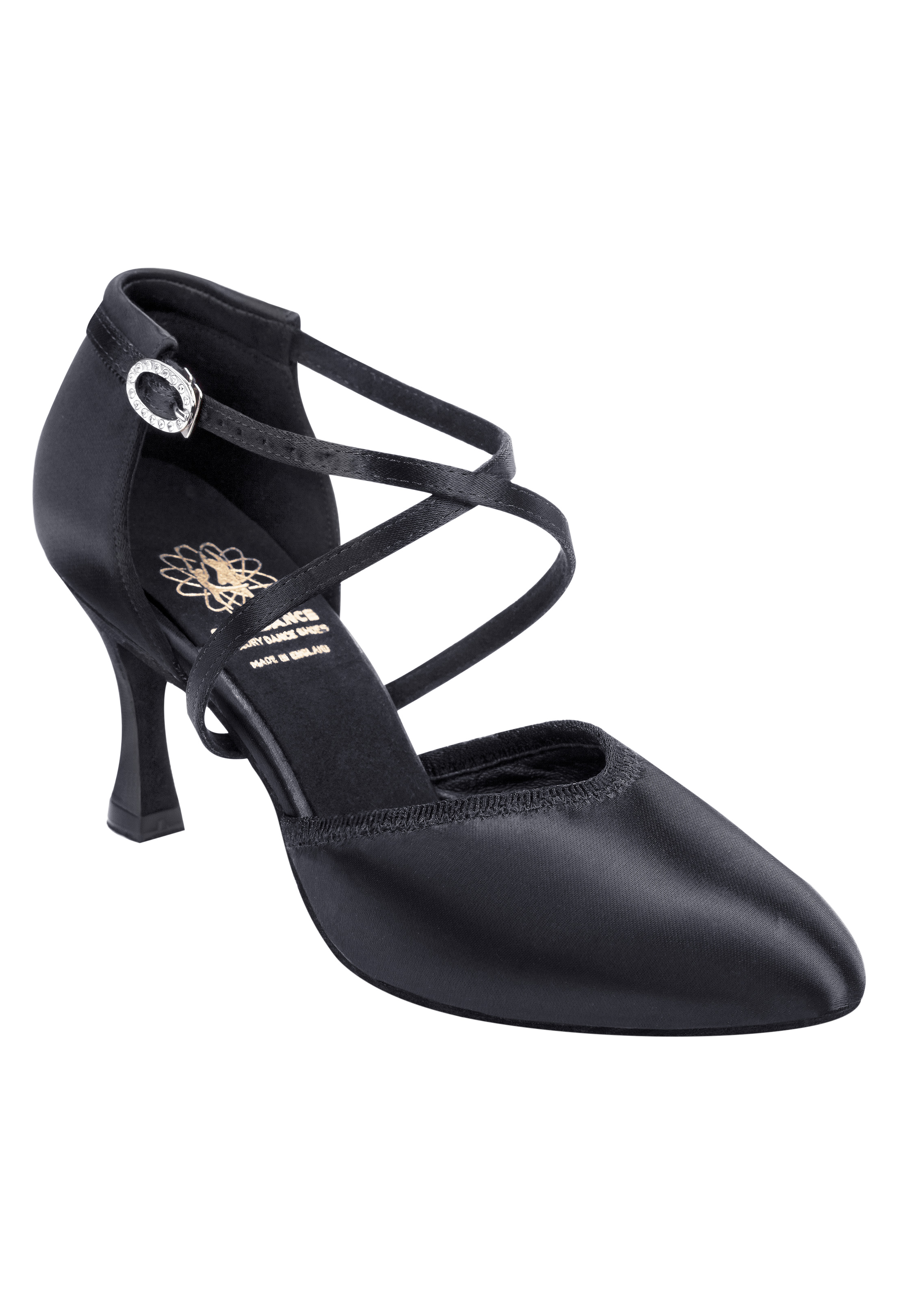 Supadance 1207-Black Satin