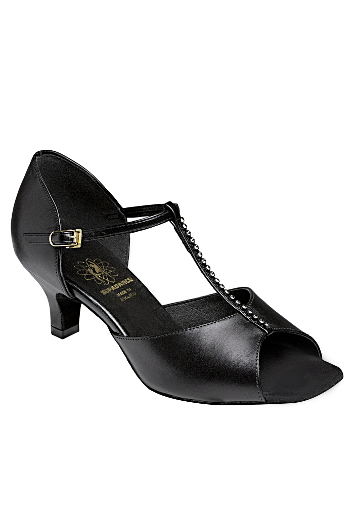 Supadance 1529W-Black Leather