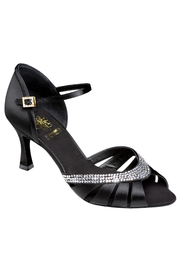 Supadance 1543-Black Satin