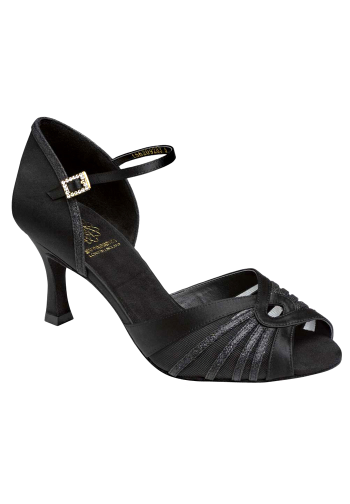 Supadance 1562-Black Glitter