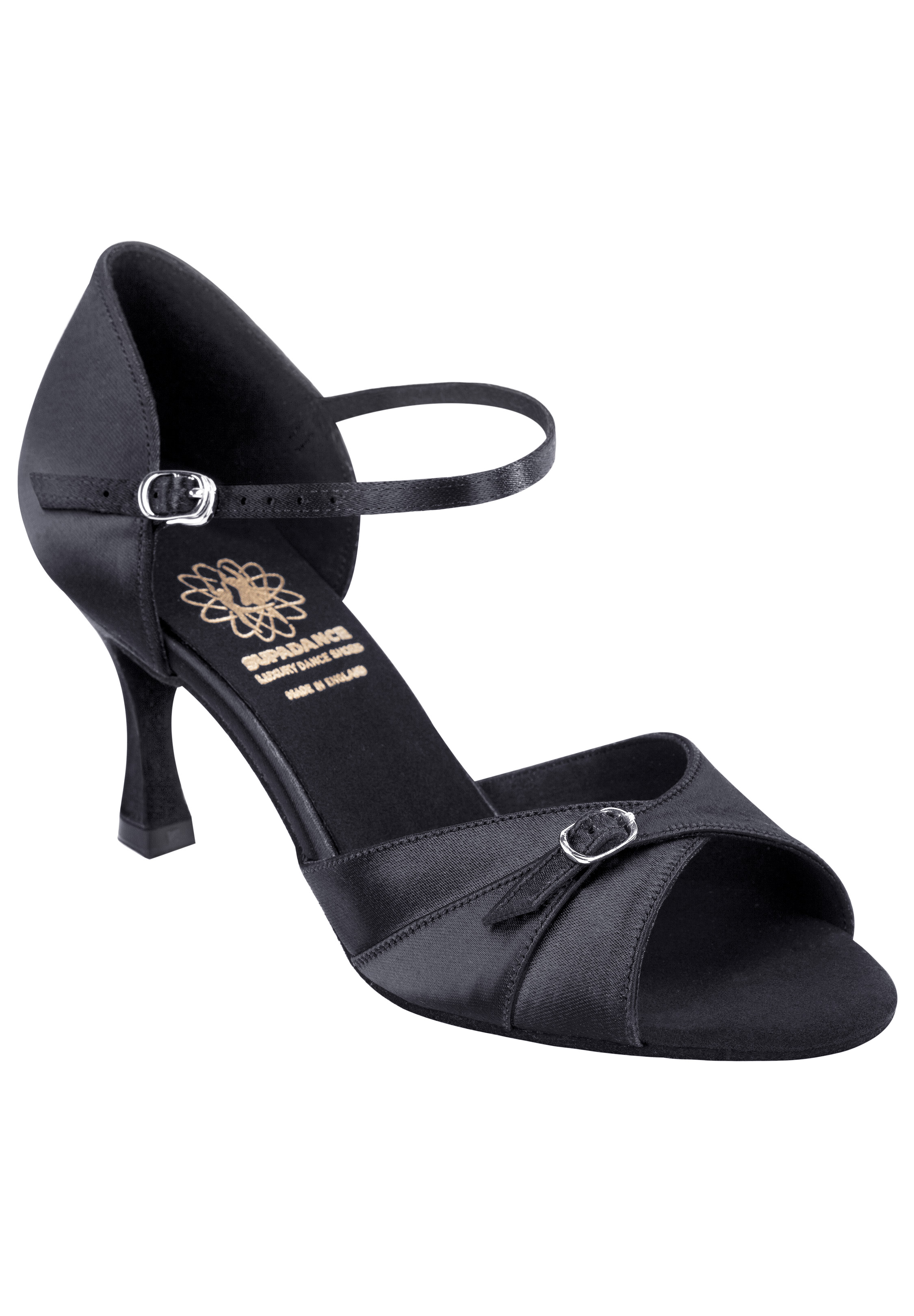Supadance 7843-Black Satin