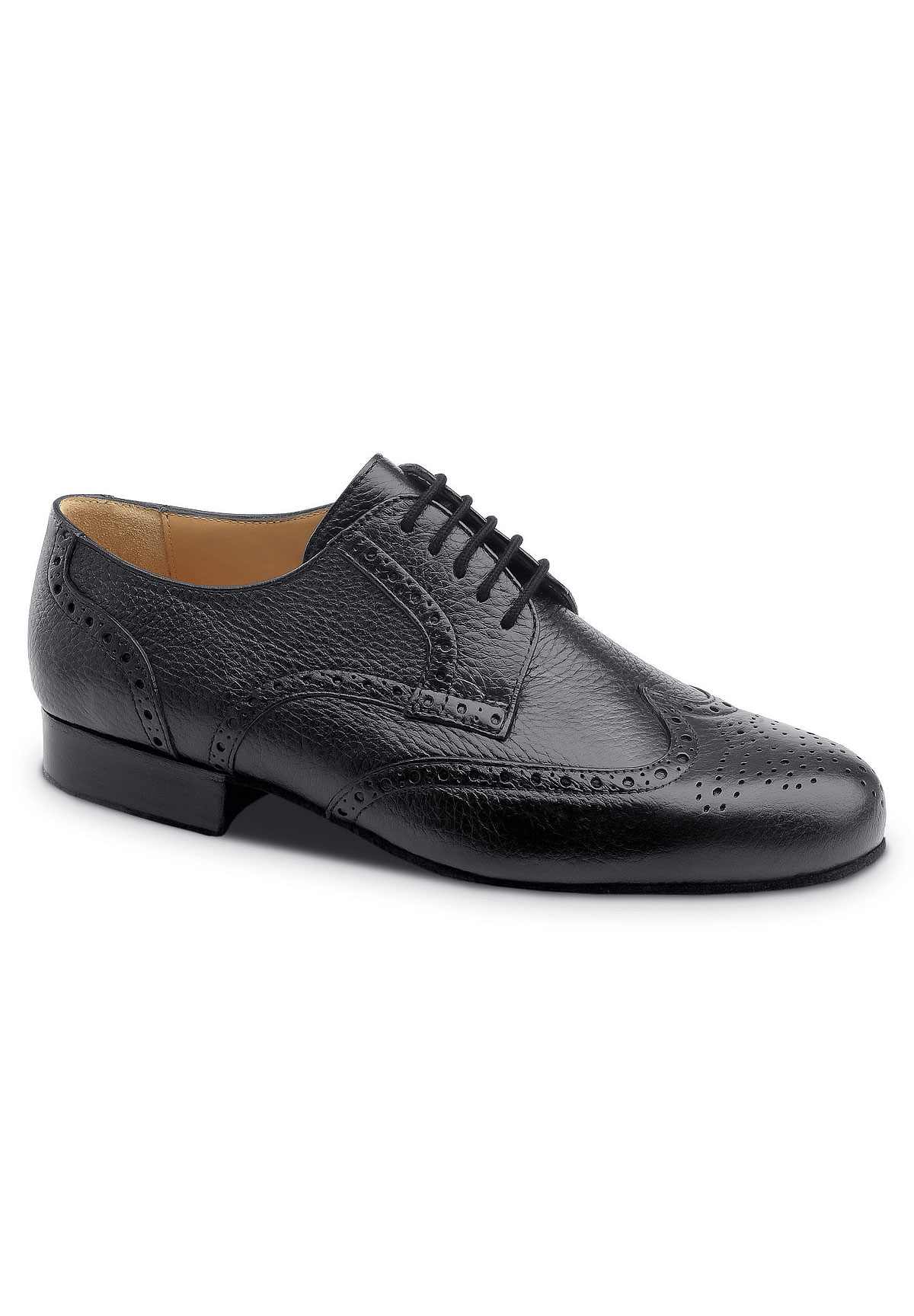 Werner Kern Bormio 28034 Mens Dance Shoes-Black Deerleather
