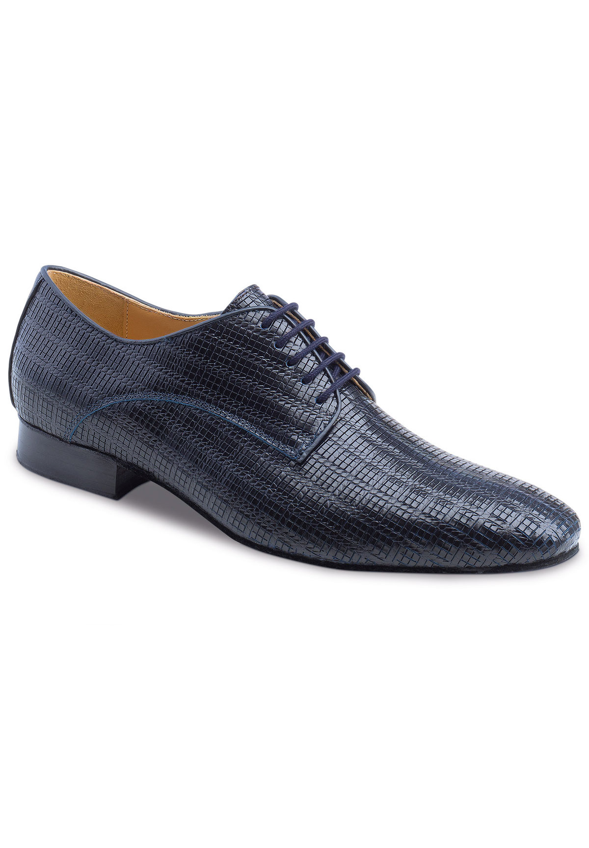 Werner Kern Ravenna 28043 Mens Dance Shoes-Blue Grattato