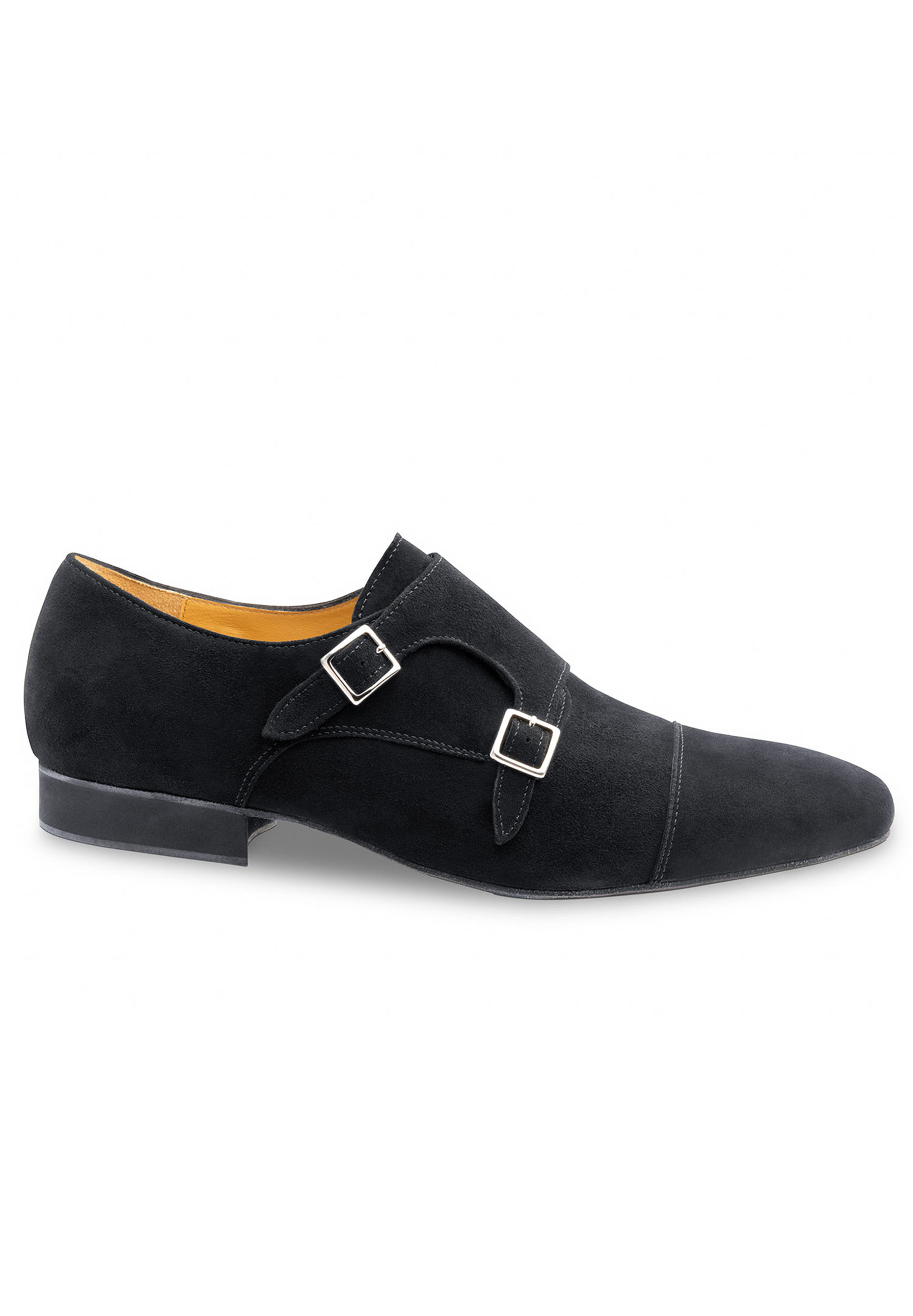Werner Kern Anzio 28068 Mens Social Shoes-Black Suede