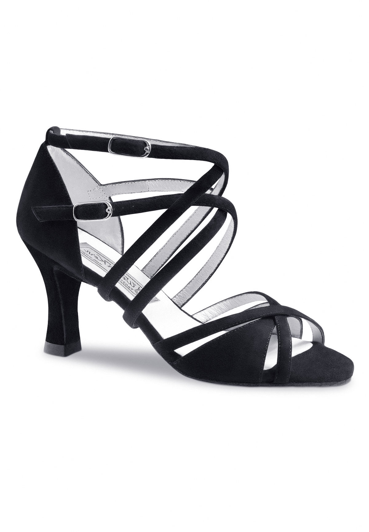 Werner Kern Irina Salsa Shoes-Black Suede