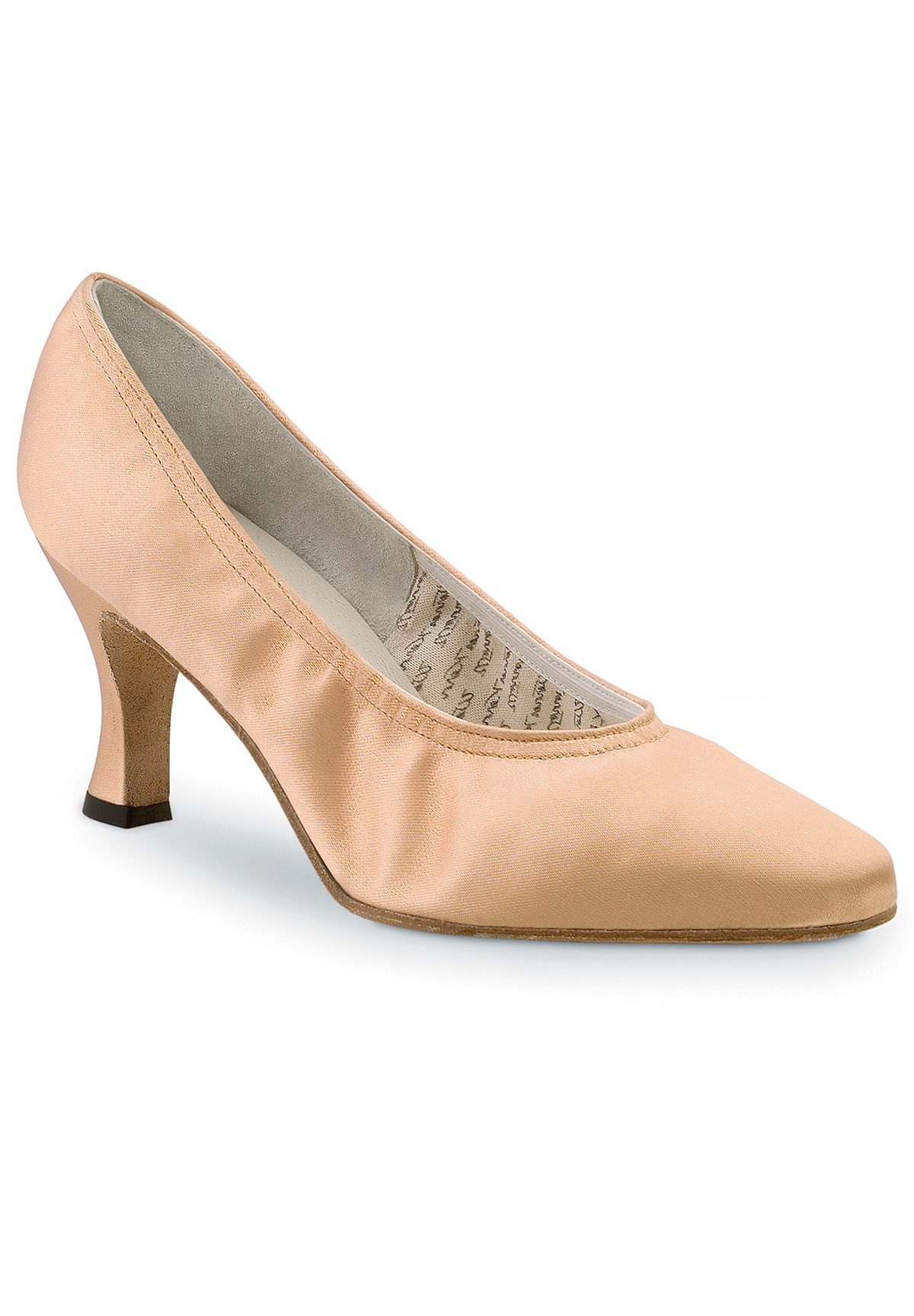 Werner Kern Laura Ballroom Court Shoes-Flesh Satin