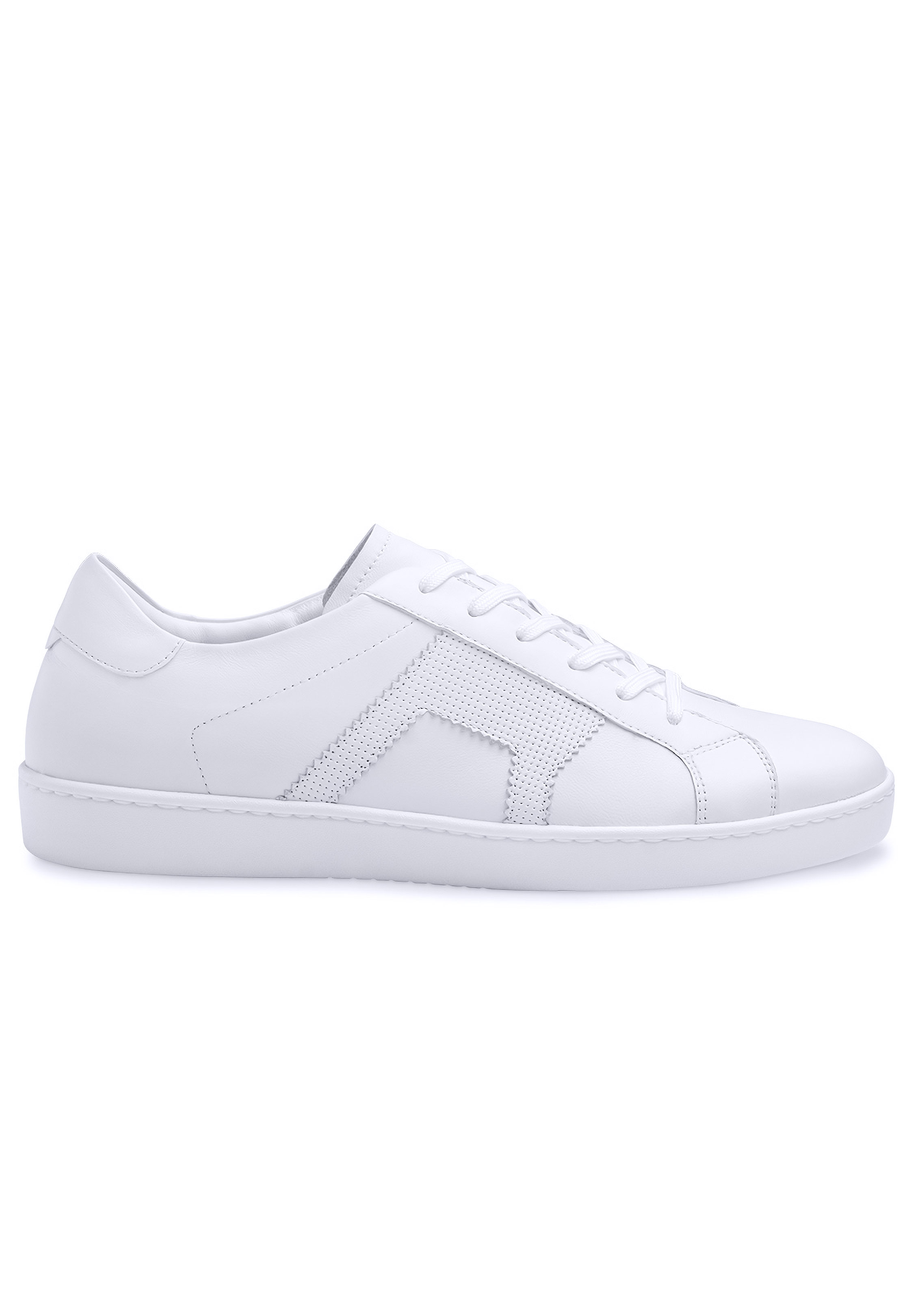 Werner Kern Marsala 28075 Mens Dance Sneakers-White Nappa